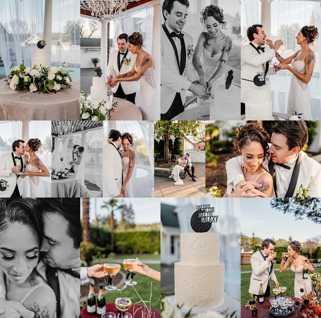 star wars wedding details
